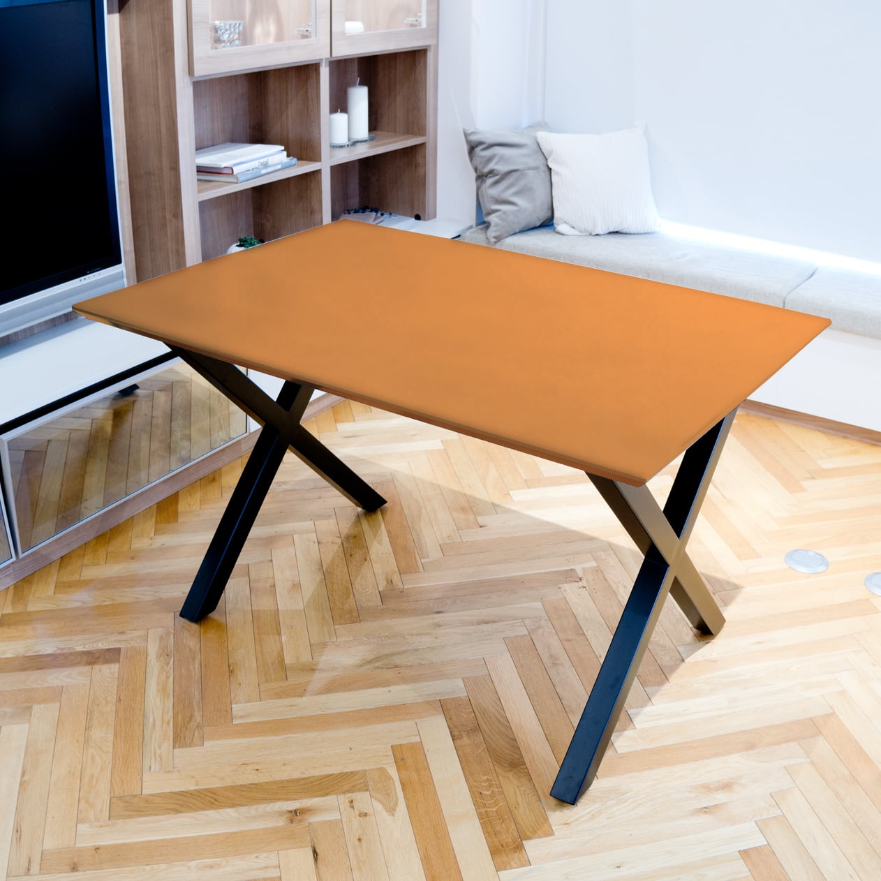 サイズ・形状オーダー]KC-ACJ シトラスオレンジ コーリアン(人工