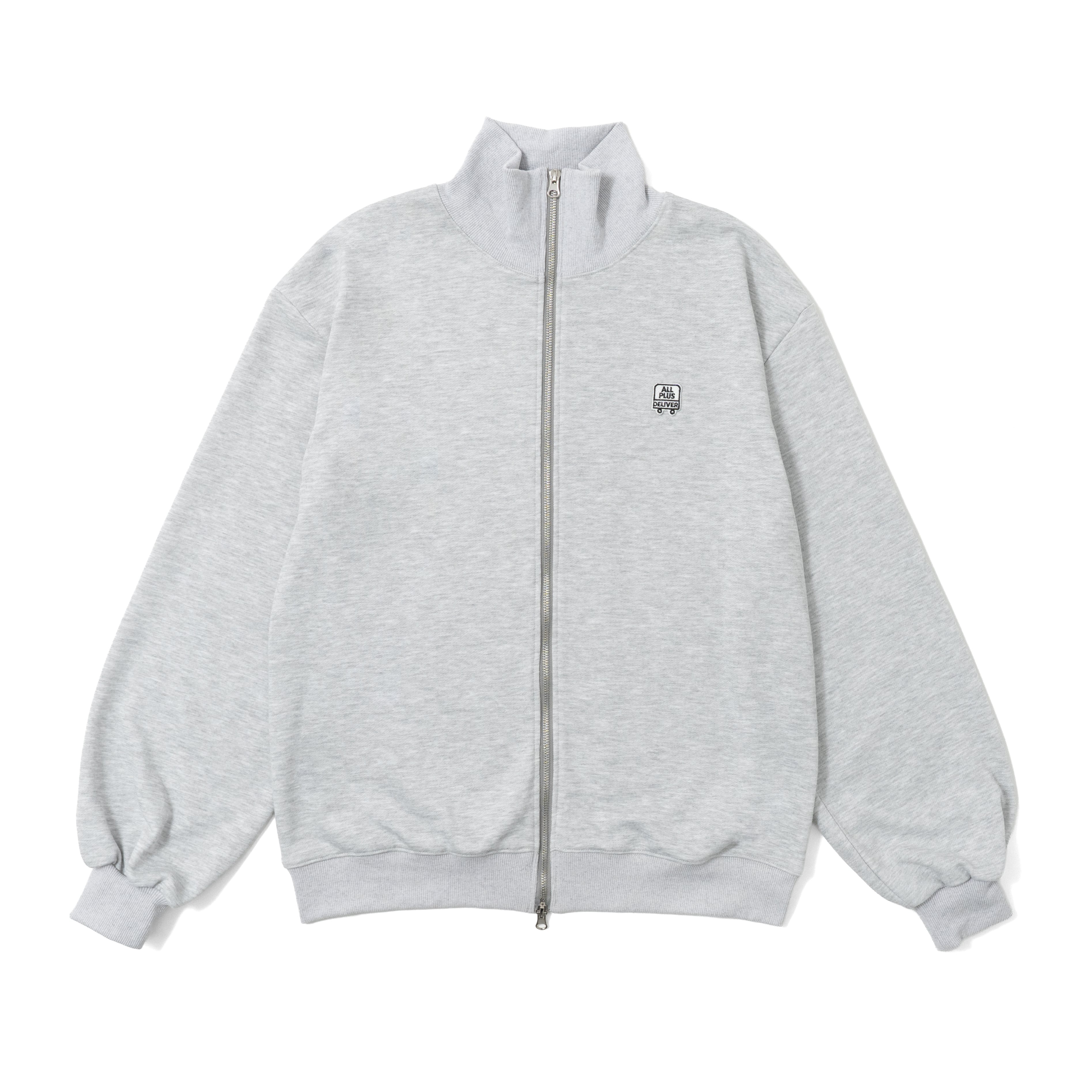 ALPSDR STAND W ZIP SWEAT / GRAY
