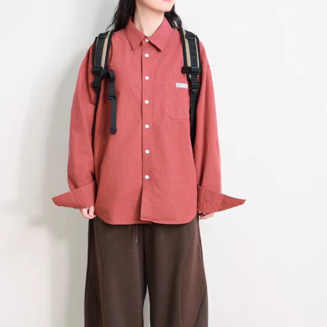 コットンオーバーシャツ