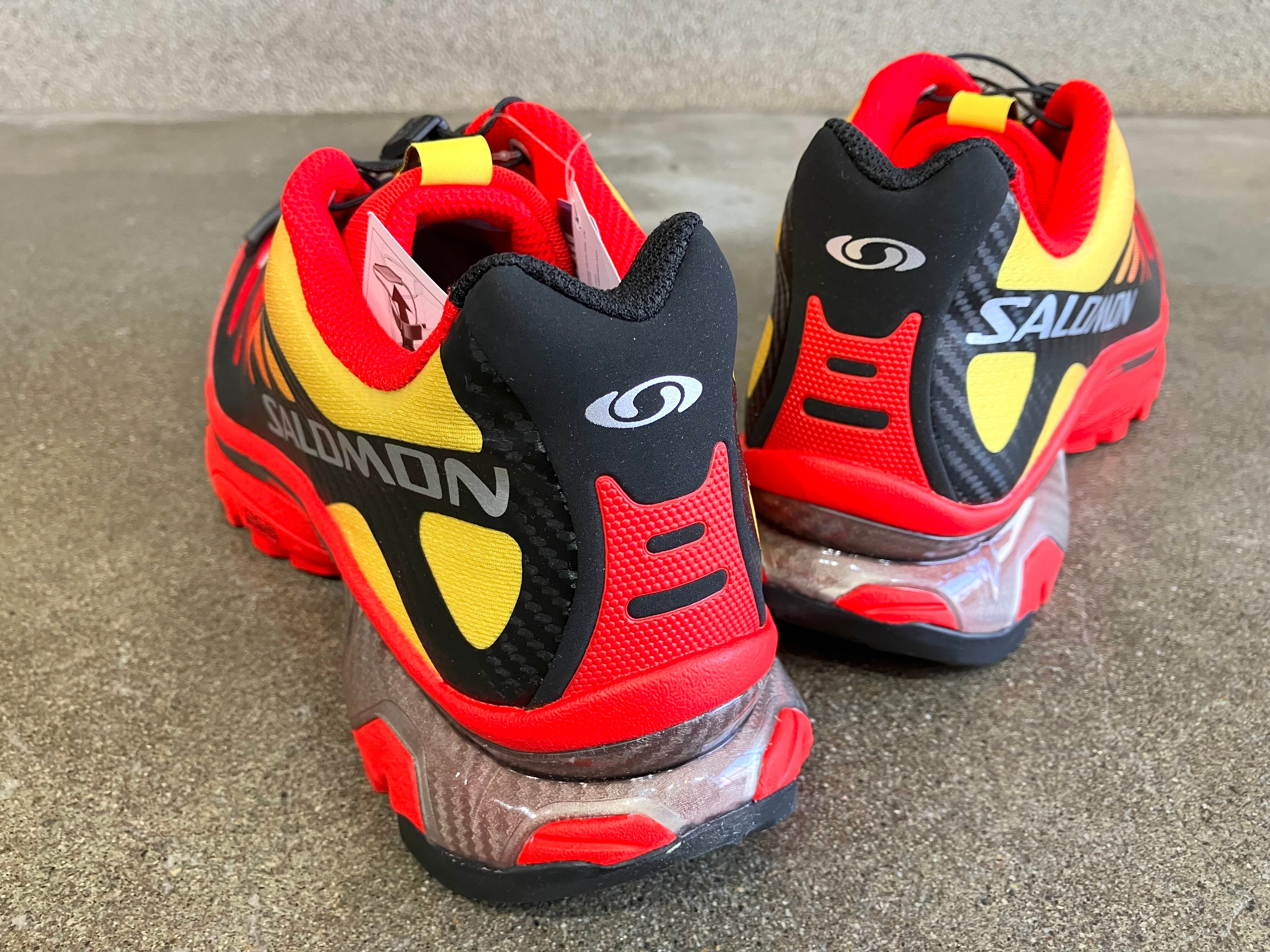 SALOMON XT-6 ADVANCED black red スニーカー 28