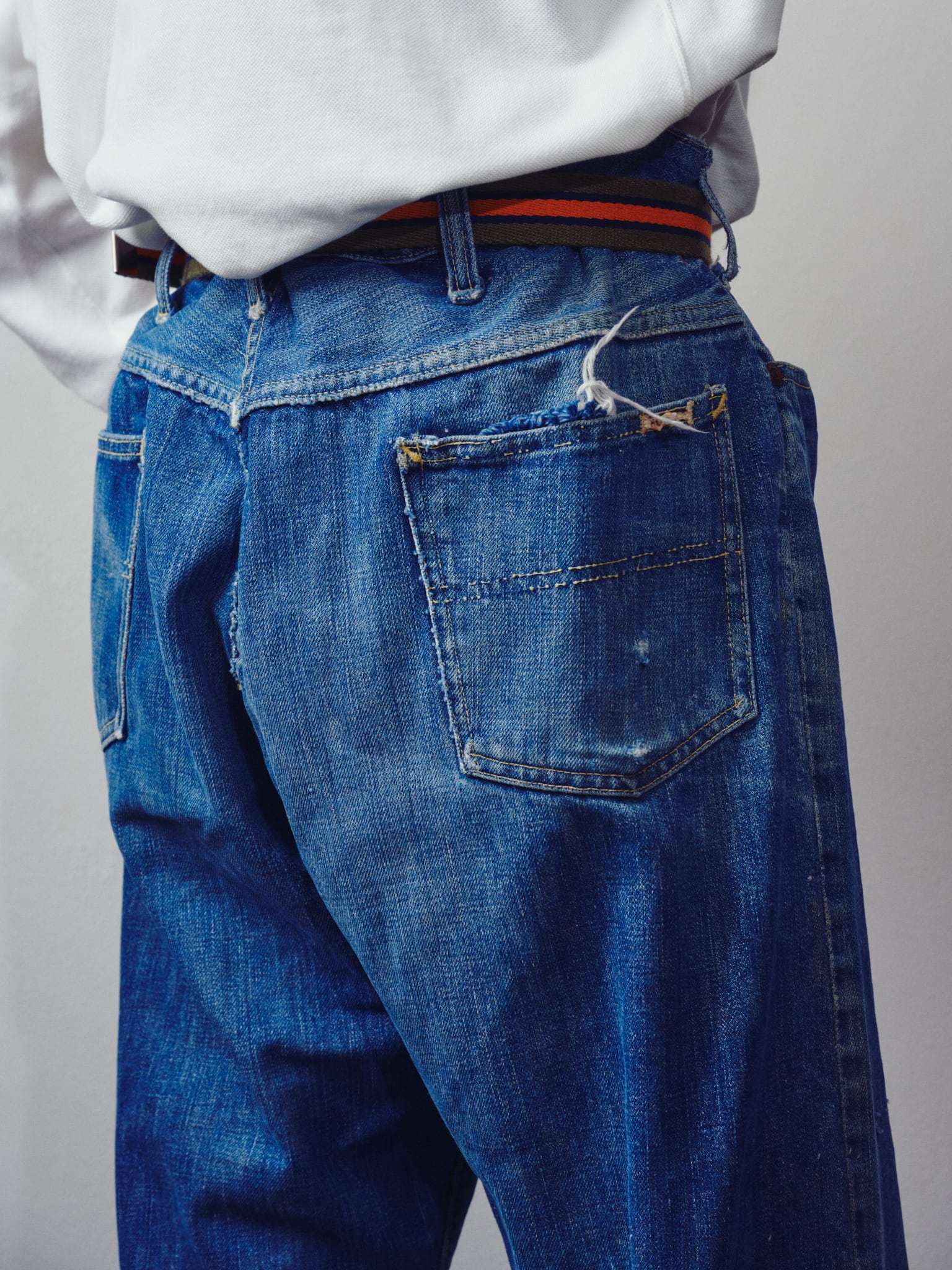 濃紺】50s FOREMOST special vintage denim made in USA 実寸W36 50