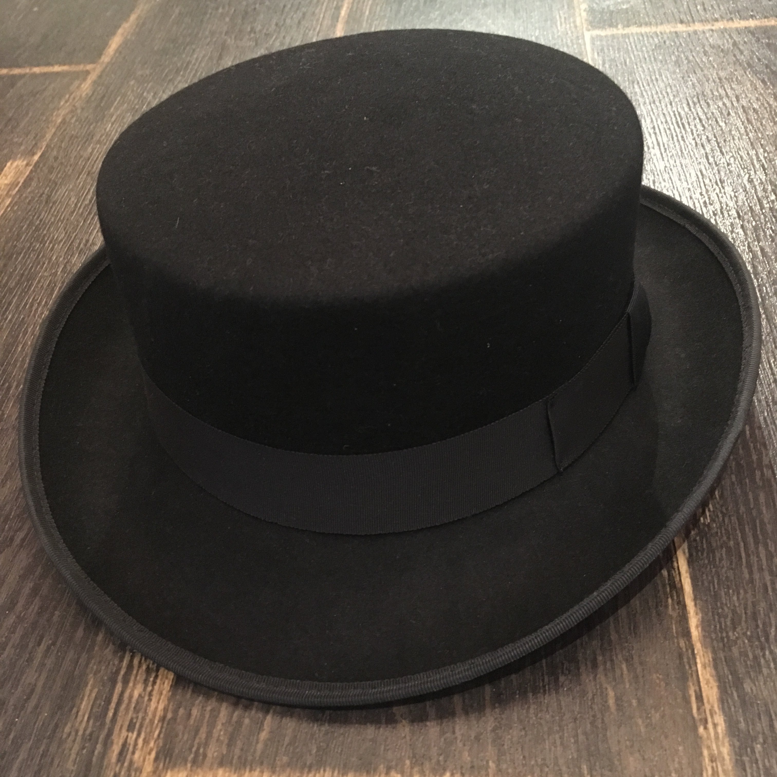 Worlds End John-Bull Hat Black | The Vintage Garden