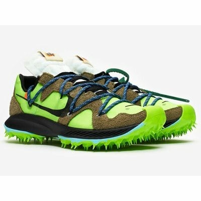 NIKE WMNS AIR ZOOM TERRA KIGER 5 OFF-WHITE ELECTRIC GREEN | ROUTE