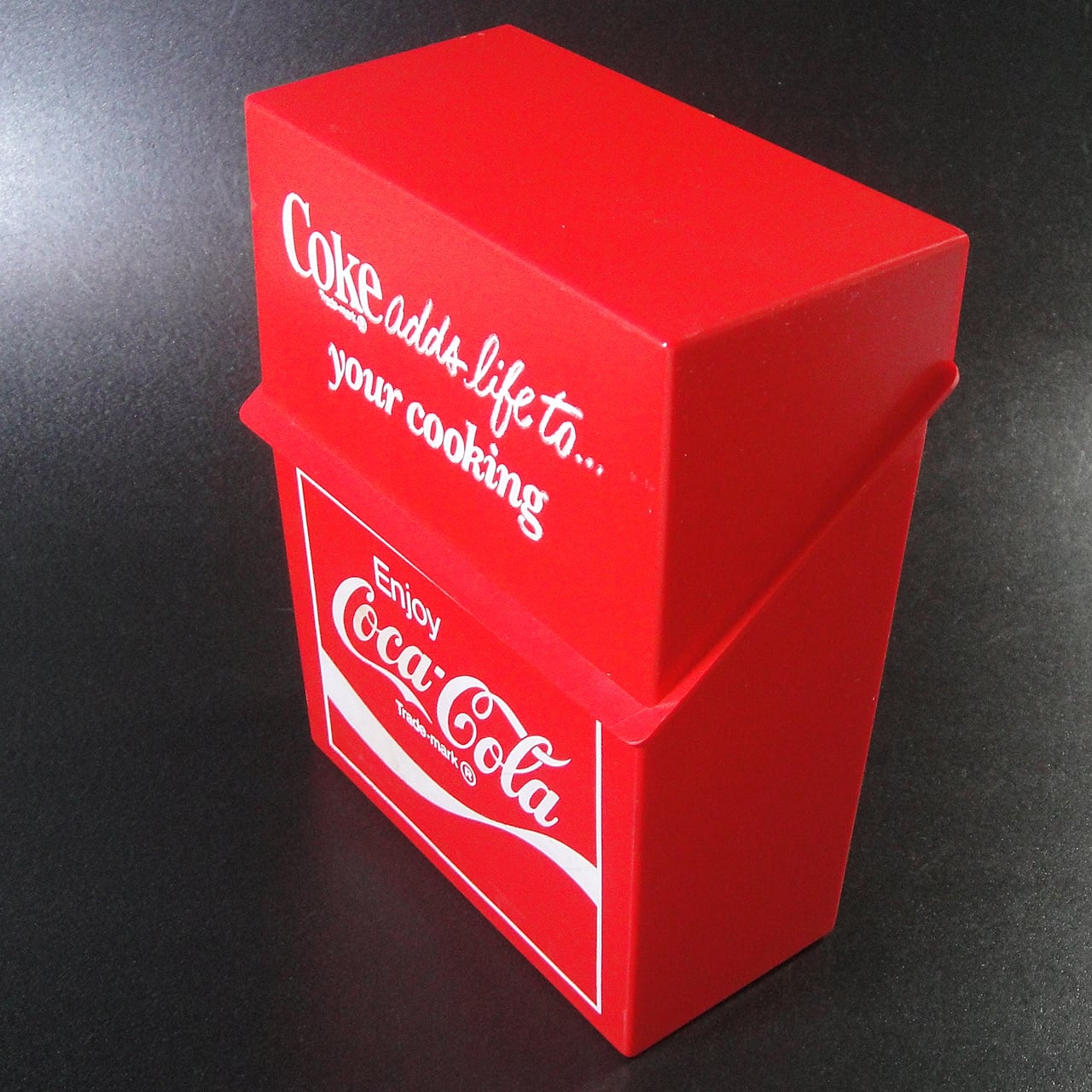 70'sアメリカ製コカ・コーラ クッキング料理レシピボックス1978年代