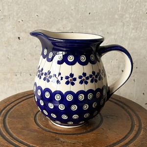 ポーリッシュポタリー　ピッチャー　