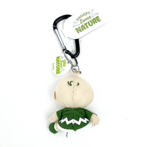 スヌーピー Nature チャーリー・ブラウン カラビナマスコット