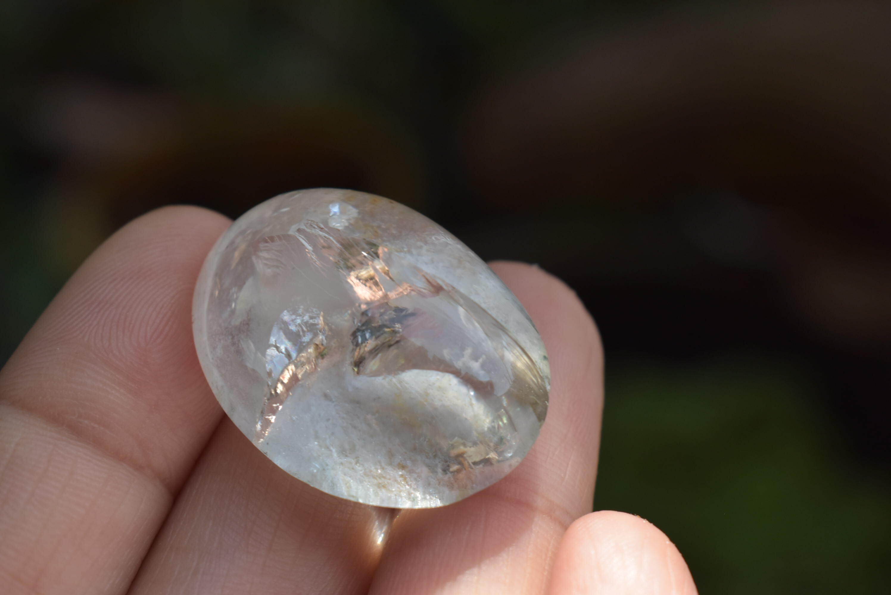 虹入り水晶 | Funky garuda Stone (ファンキー・ガルーダ・ストーン