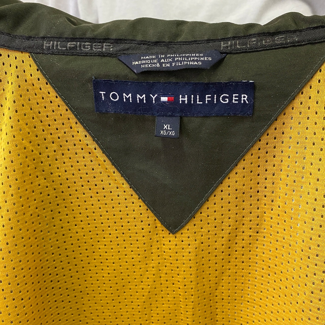 00年代 TOMMY HILFIGER トミーヒルフィガー ワンポイントロゴ ナイロン 