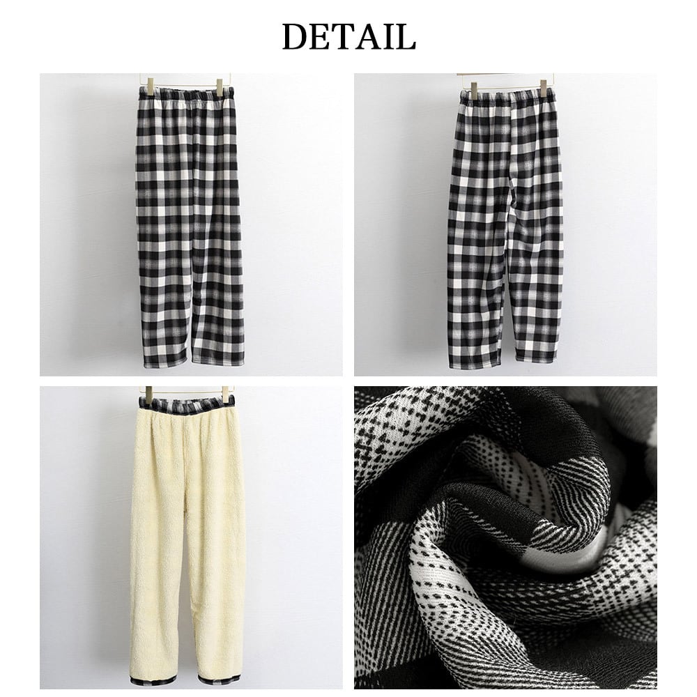 裏ボア フリース パンツ レディース 秋冬 防寒 保温 裏起毛 韓国