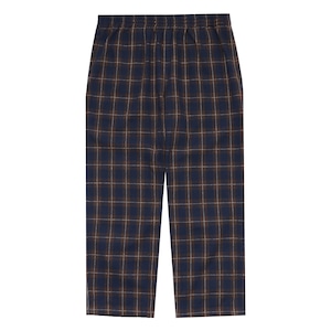 WHIMSY / PLAID BEACH PANT NAVY