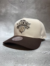 Mitchell&Ness/ミッチェルアンドネス NBA ニューヨーク・ニックス キャップ クリーム