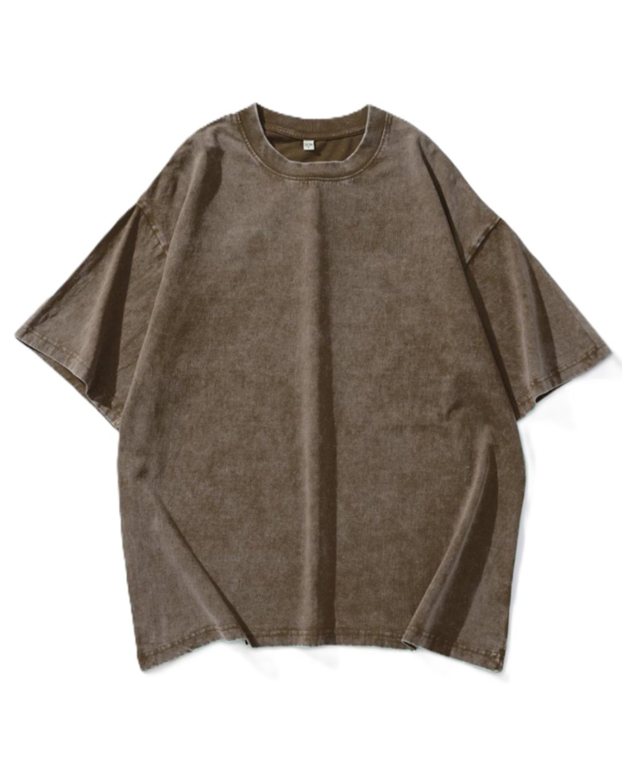 クルーネックウォッシュ半袖Tシャツ S0528