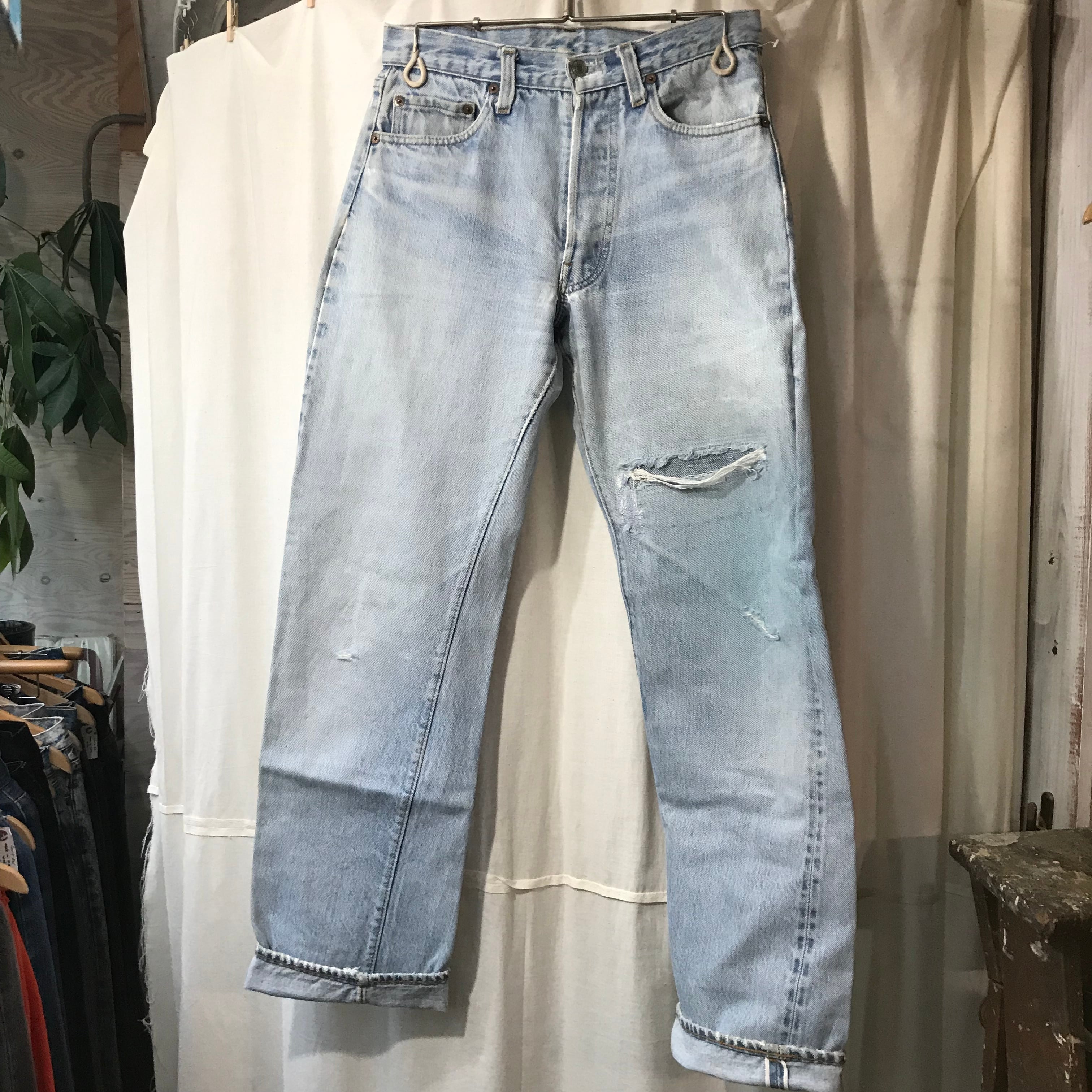 80's vintage Levi's 501 リーバイス 赤耳 デニムパンツ W30