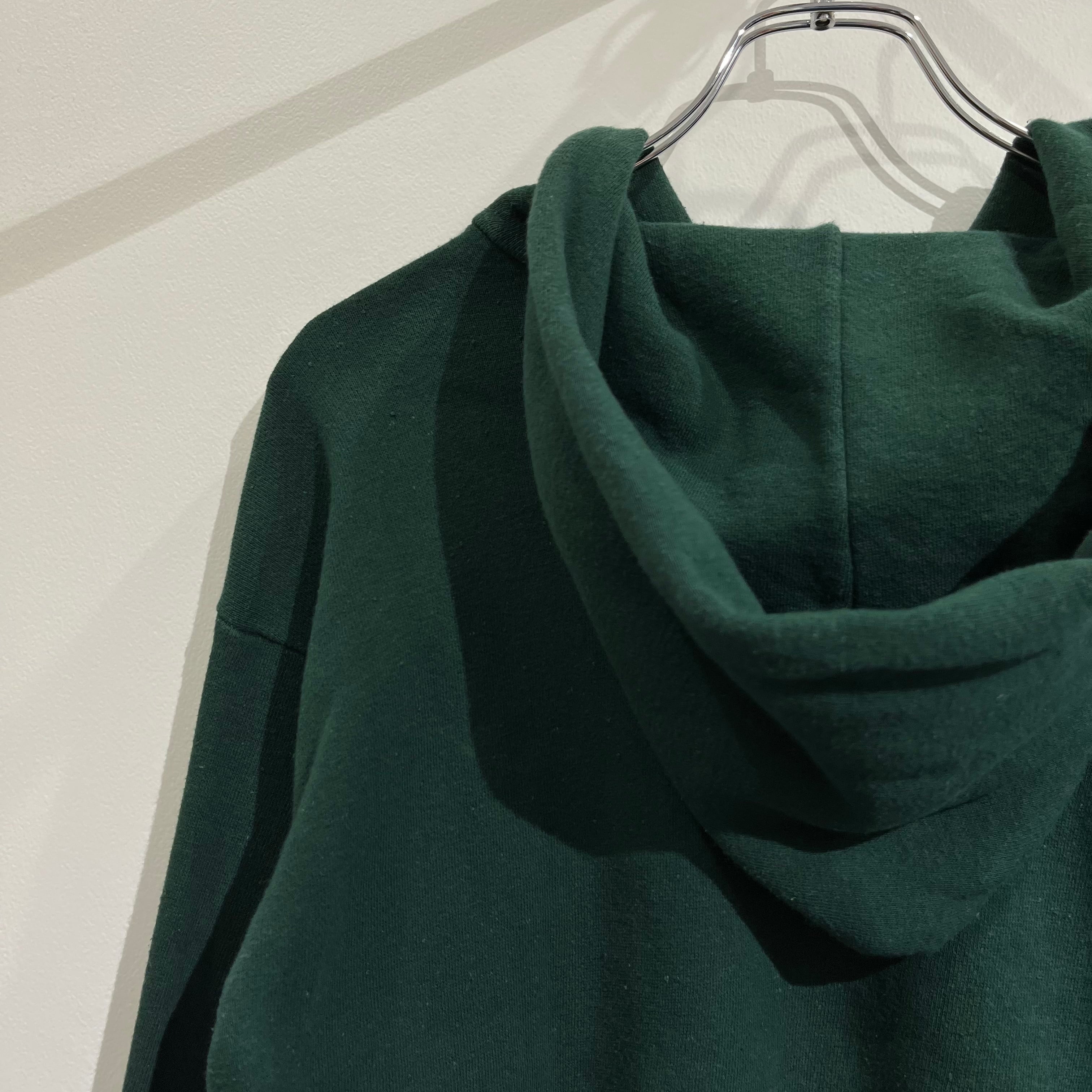 70s Zip Hoodie 70年代 ジップフーディー グリーン ヴィンスウェ