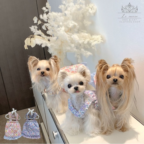 予約【№B06419】フローラル スリングワンピ(2カラー)