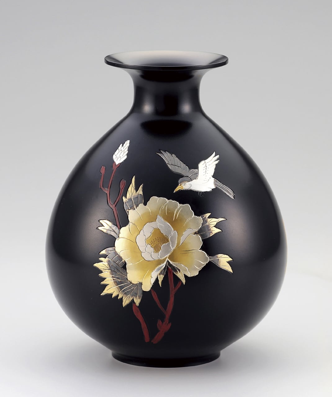 福寿形 花鳥