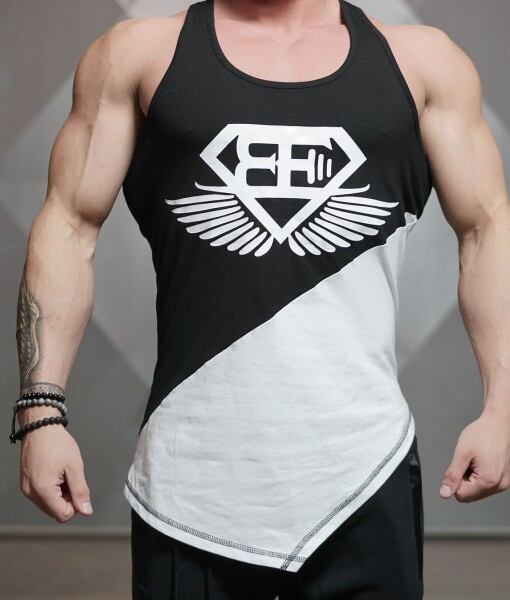 XA1 stringer – Contrast Black top X1 ストリンガー タンクトップ