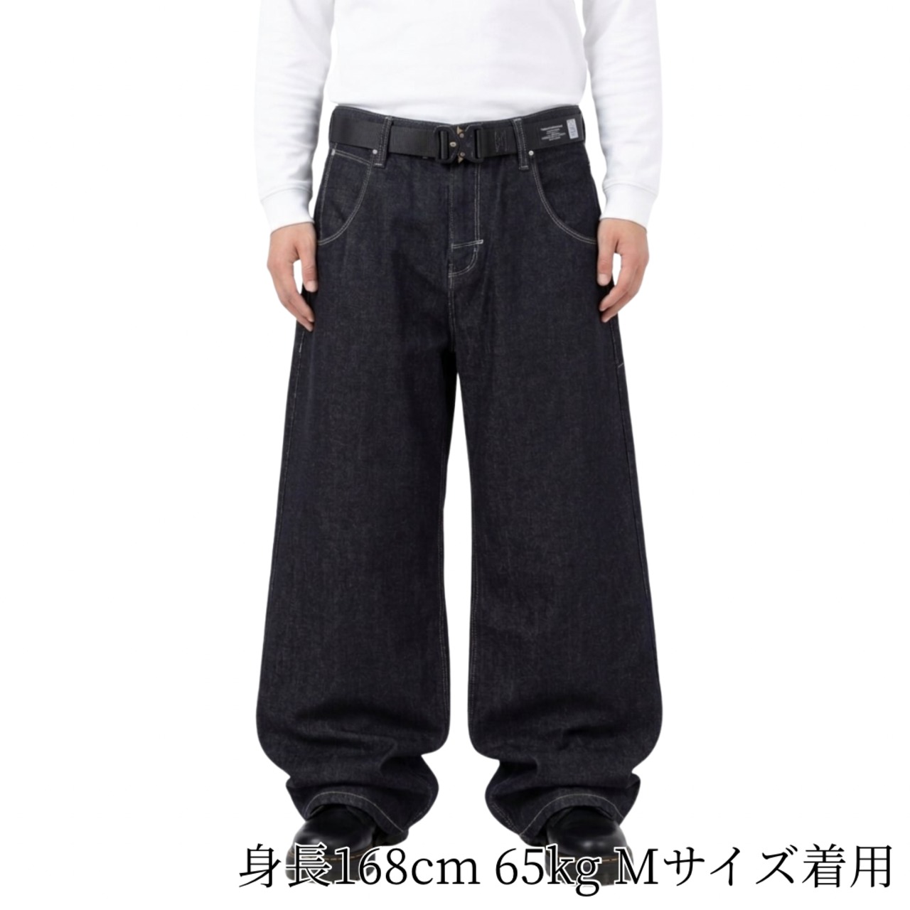 【限定入荷】クロスベルトワイドデニム(OR-E6680)