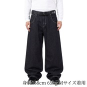 【限定入荷】クロスベルトワイドデニム(OR-E6680)