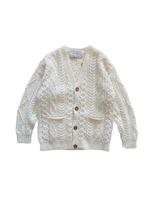 Oldderby Knitwear(アランニットVネックカーディガン)