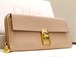 2016SS美品◆Chloe クロエ DREWドリュー ジュエルロック フラップデザイン ラウンドジップ レザー 長財布◆ 近年のChloeを代表するモデル♪