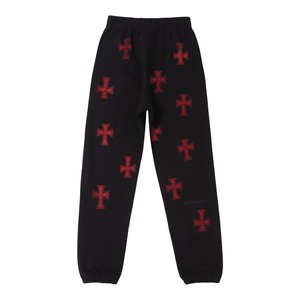 【UNKNOWN LONDON】Cross Rhinestone Joggers
