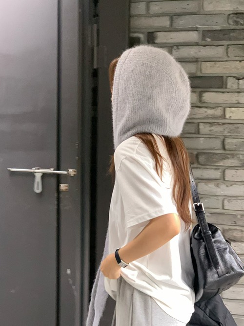 (予約) verveine / Claire raccoon balaclava 3color