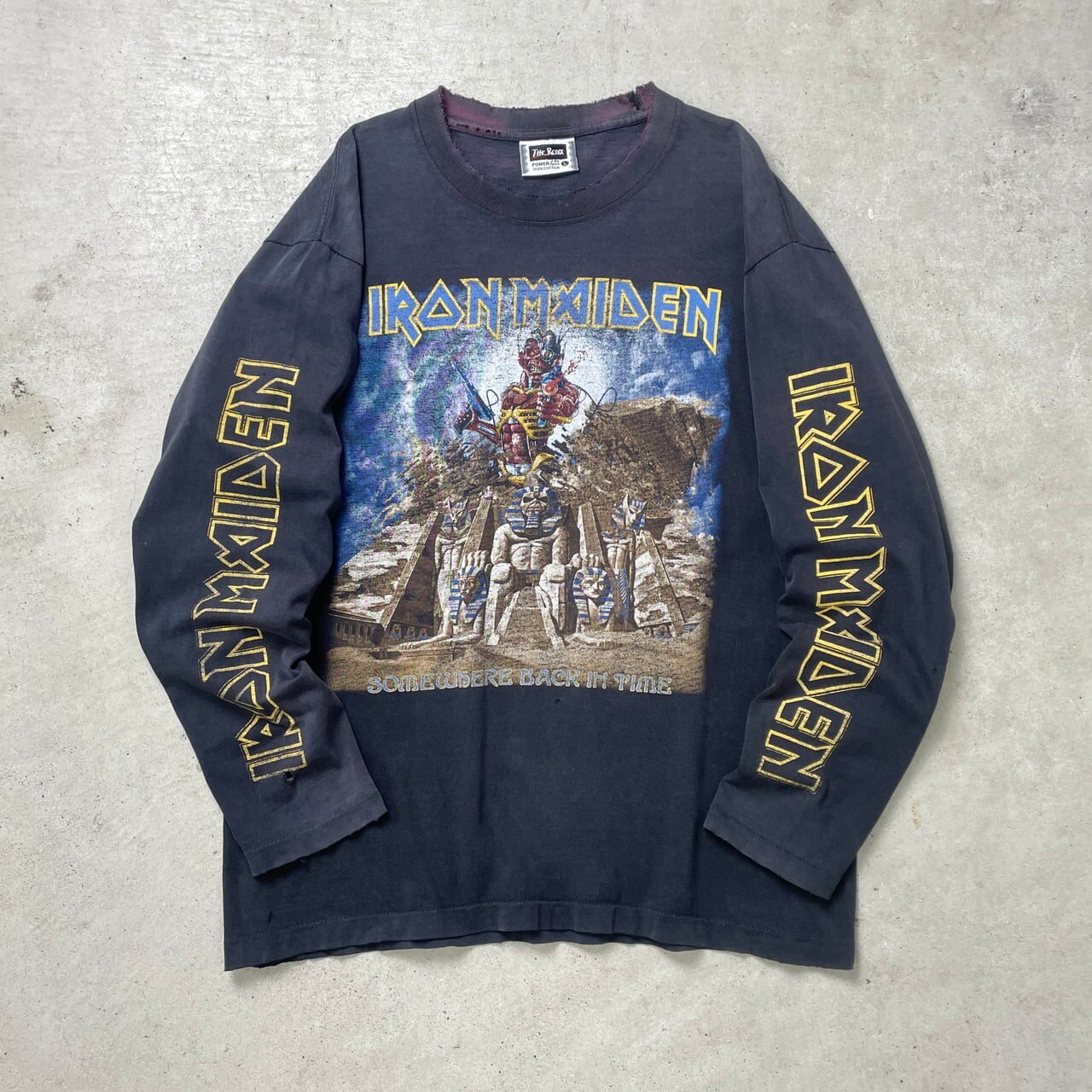 IRON MAIDEN アイアンメイデン バンドTシャツ バンT ロングTシャツ 