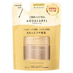 AQUA LABEL Special Wrinkle Care All In One Gel Cream Refill 81g