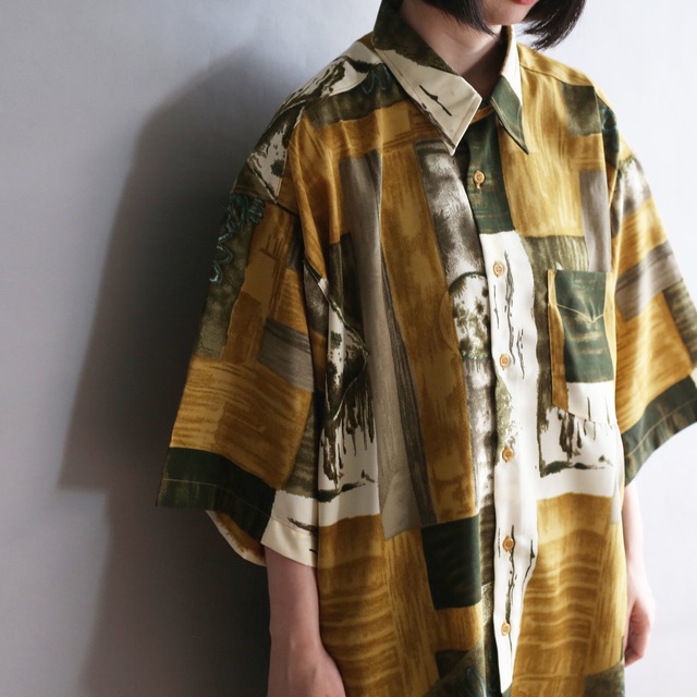 art panel graphic design big s/s shirt