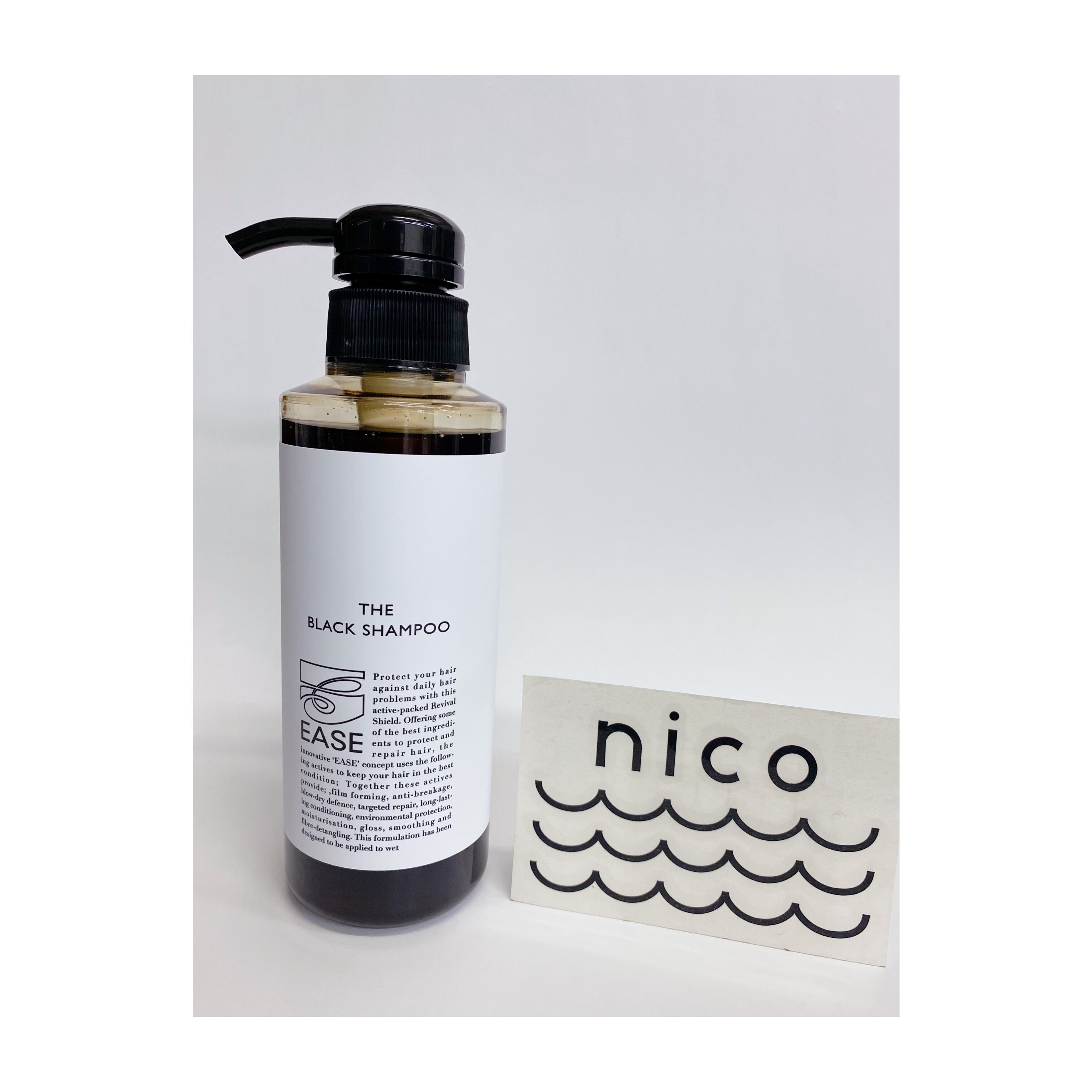 白髪予防シャンプー ブラックシャンプーthe Black Shampoo Nico Shop