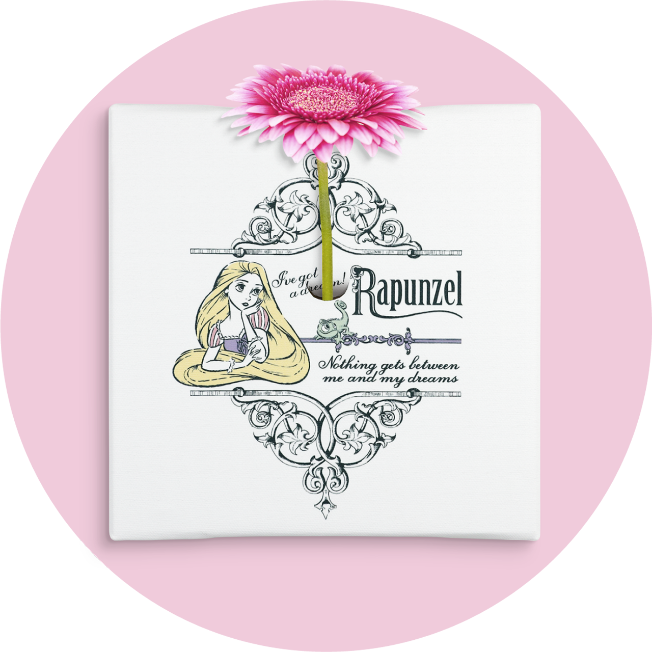 ラプンツェル | IKEBANA ARTDECO /「一輪挿し × アートパネル