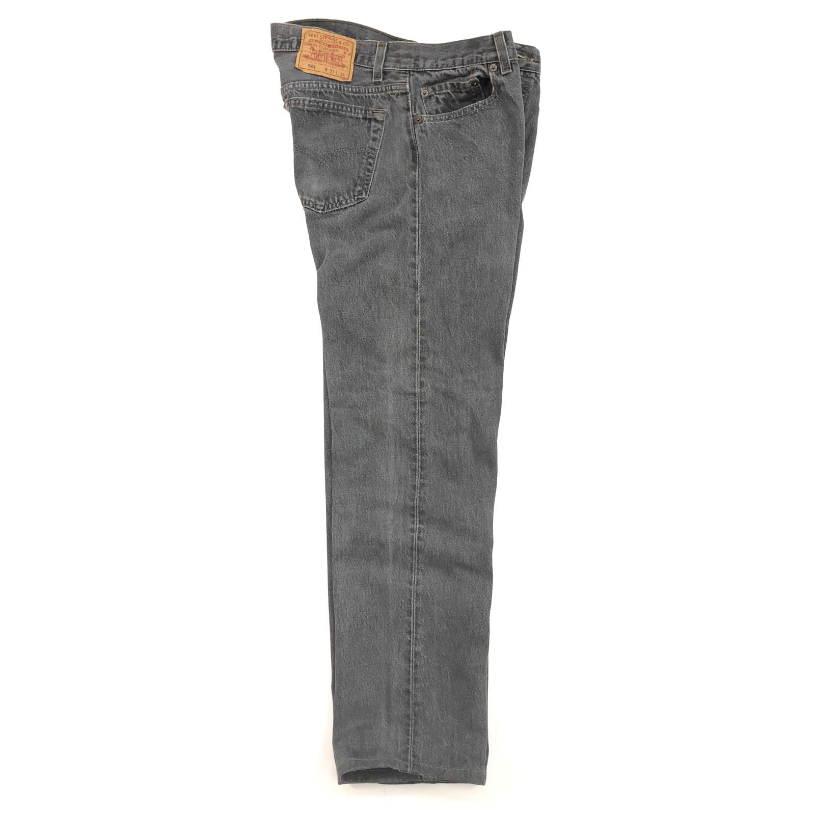 LEVI'S リーバイス 90年代 USA製 501- 0658 刻印 先染め グレー デニム