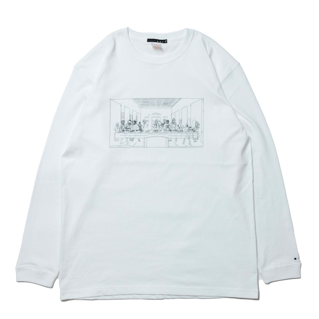 ellipsis Awesome Banquet-T(L/S) WHITE / イリップシスオウサムバンケットTee(ロングスリーブ)ホワイト