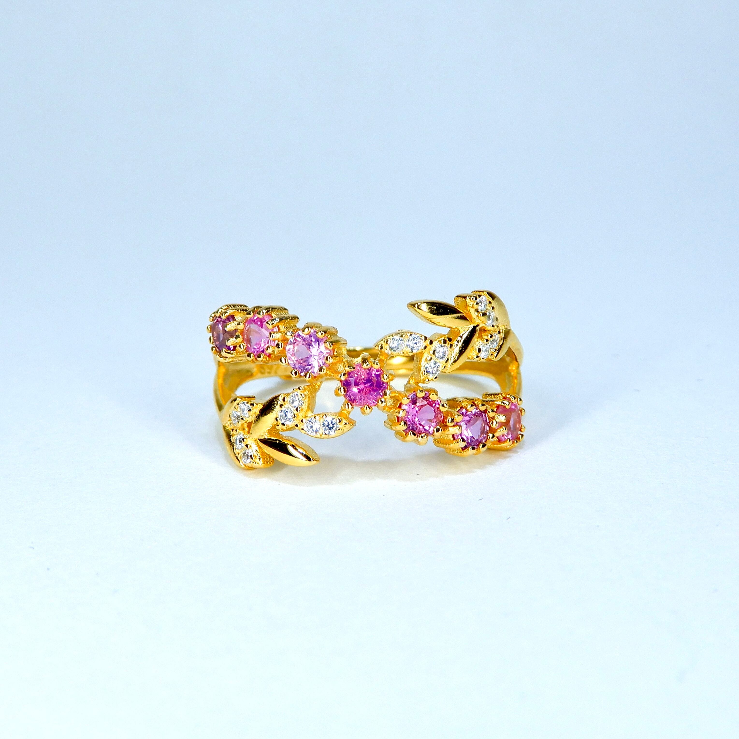 Nature Ring♦︎非加熱サファイア♦︎