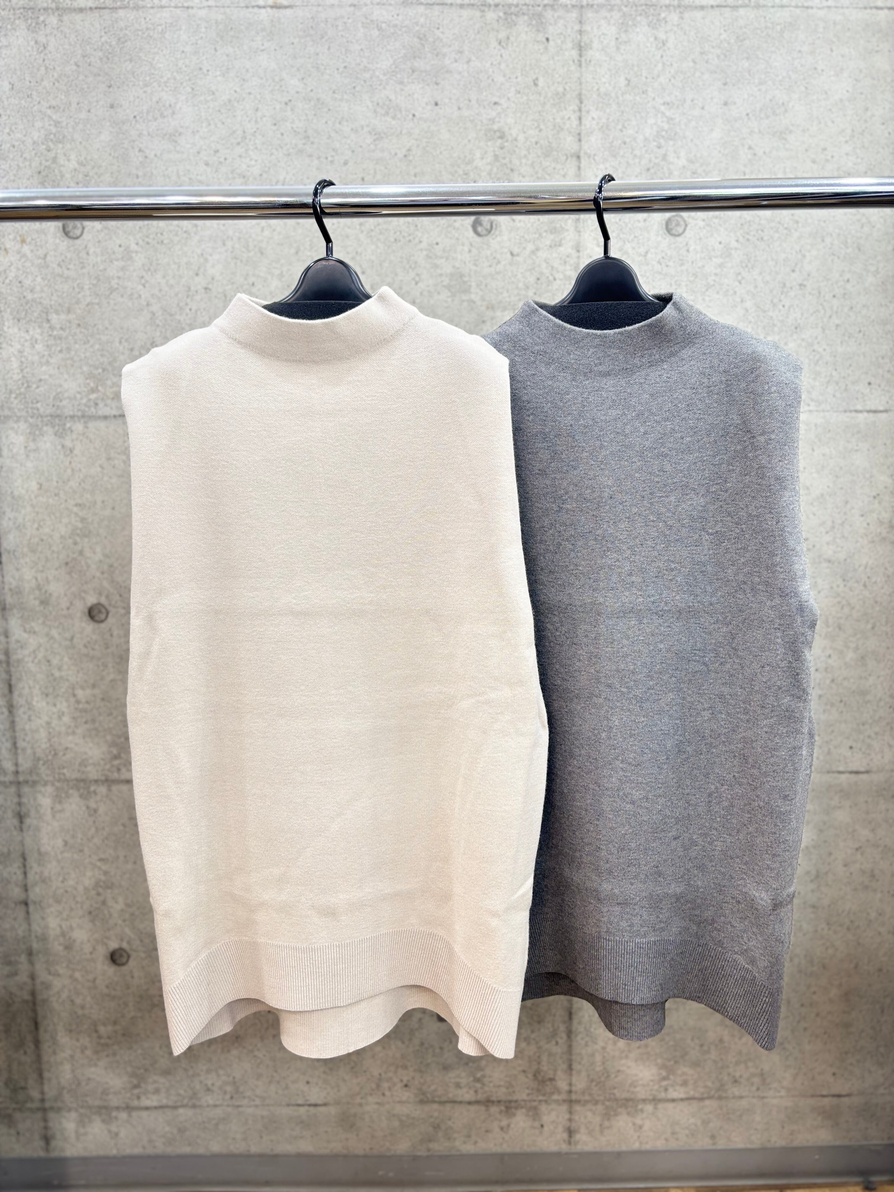 【送料無料】C'EST MOIJEU(セモアージュ)ミドル丈ハイネックニットベスト ニット キレイめカジュアル 10256210