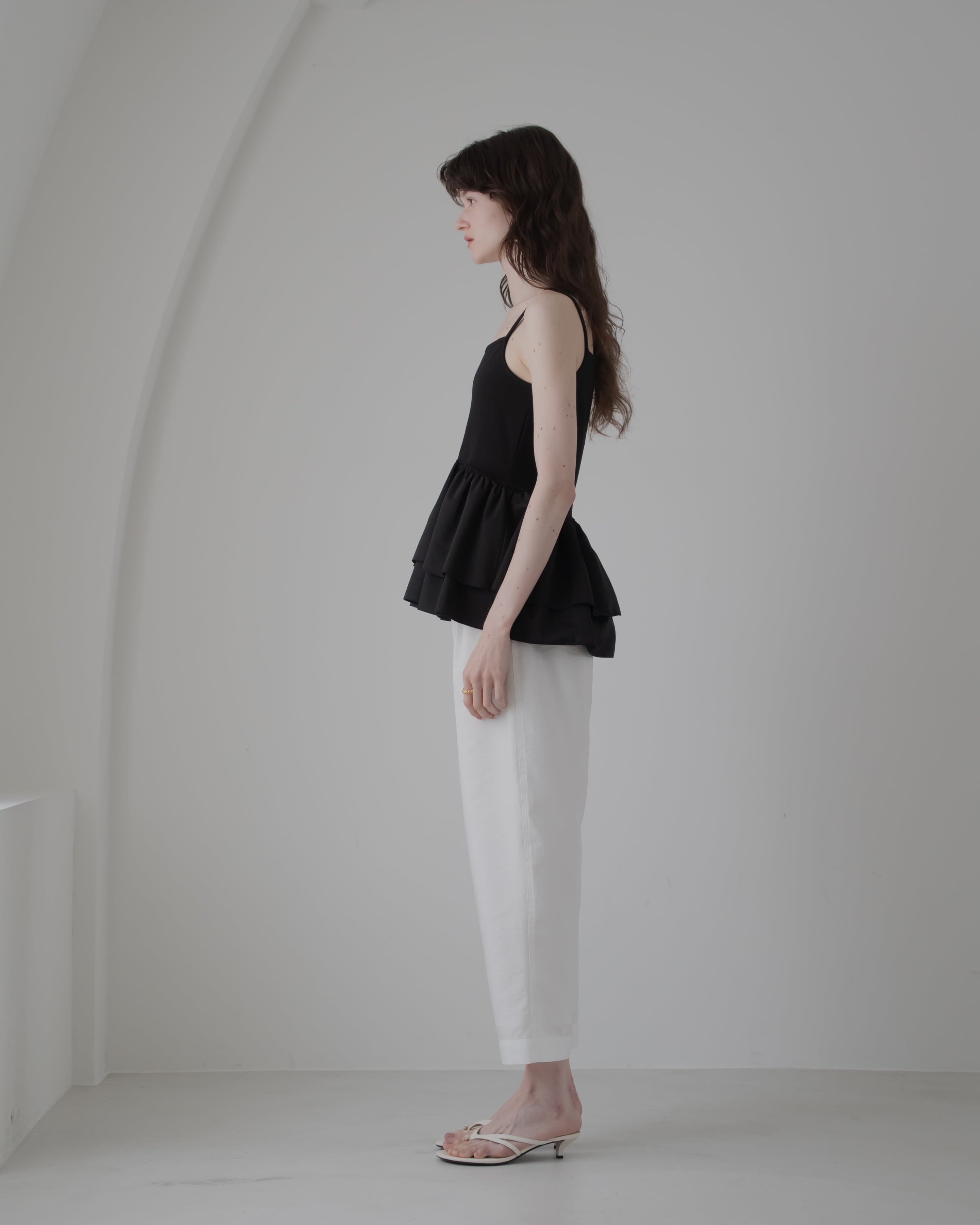 volume peplum cami【通常商品】3〜5日営業日 | pois