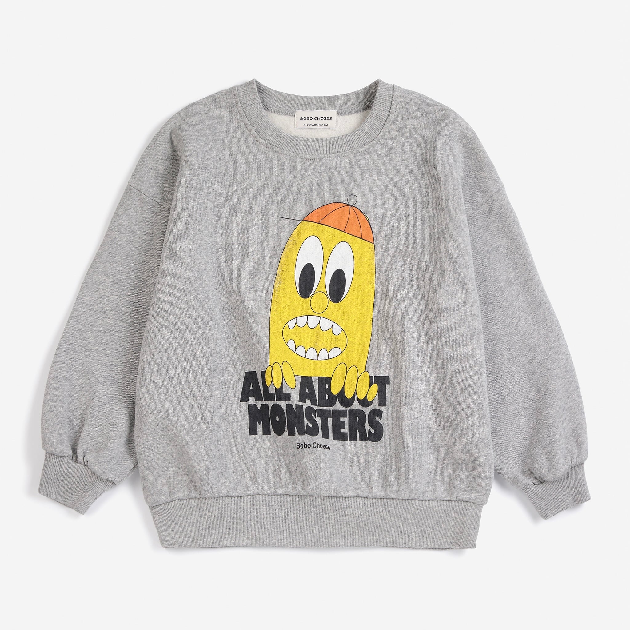 《BOBO CHOSES 2026AW》Bigtooth Lemon sweatshirt / kids