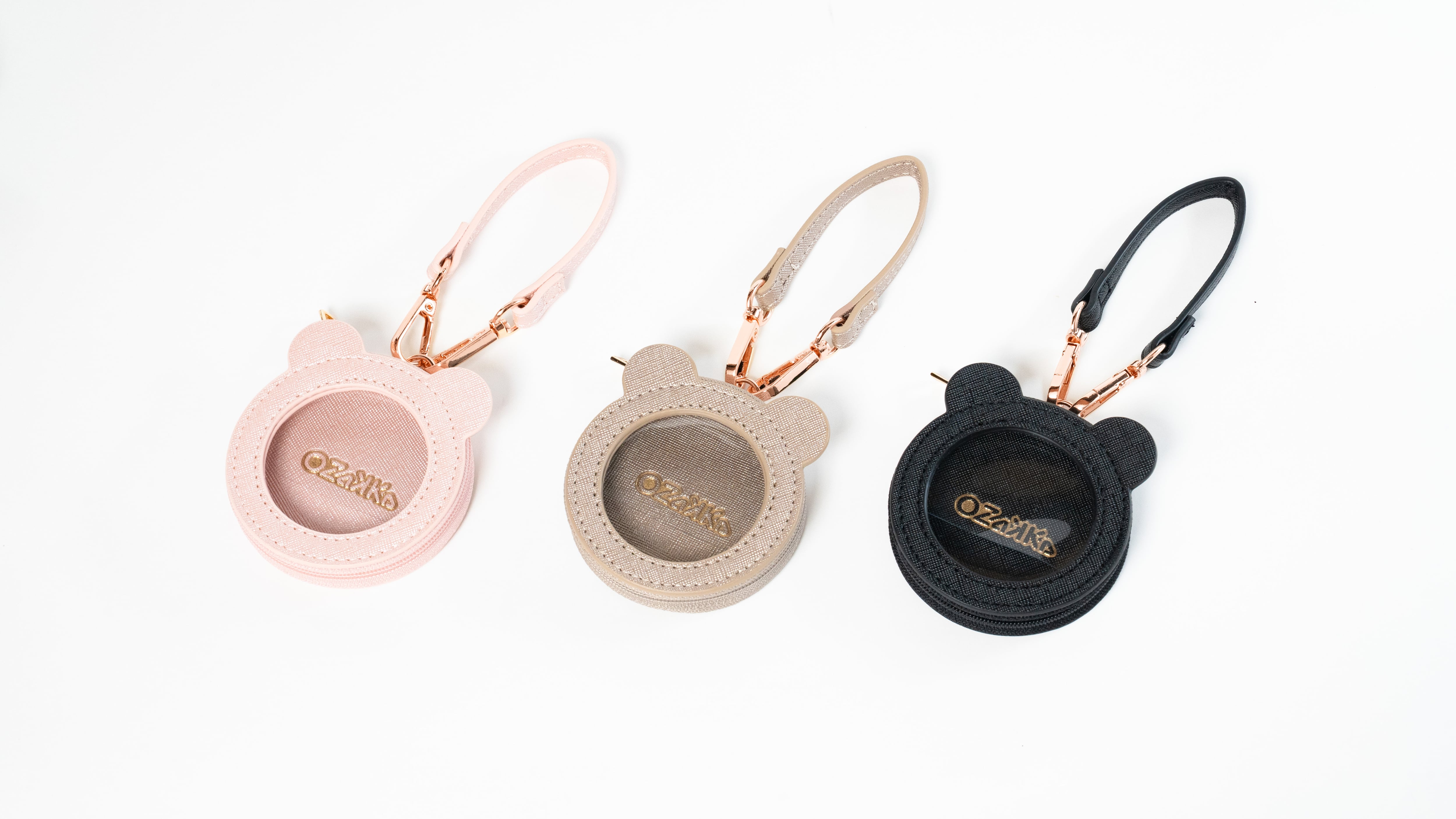 くまみみ缶バッジケース ピンクムース OKCS-SD-PM | OZaKKa（オザッカ