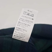 00s L.L.Bean エルエルビーン チェック BD ボタンダウン 長袖 ネルシャツ M-REG/グリーン×ネイビー メンズ