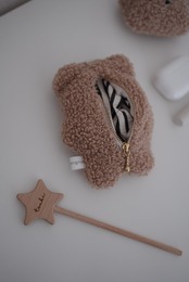 Lumignon pouch まあるいくまのポーチ│ギフト　誕生日　お揃い