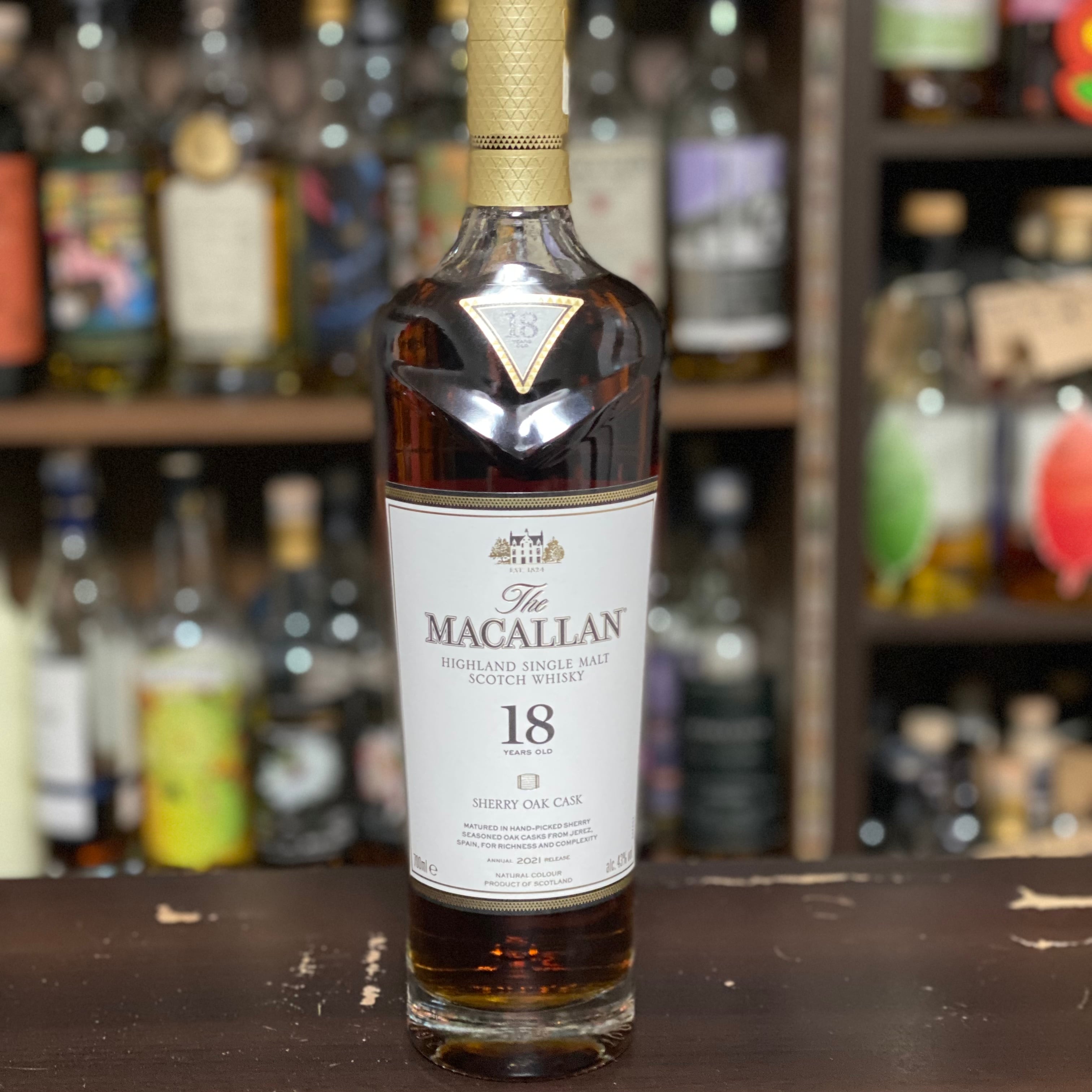 マッカラン 18年　2021 Macallan