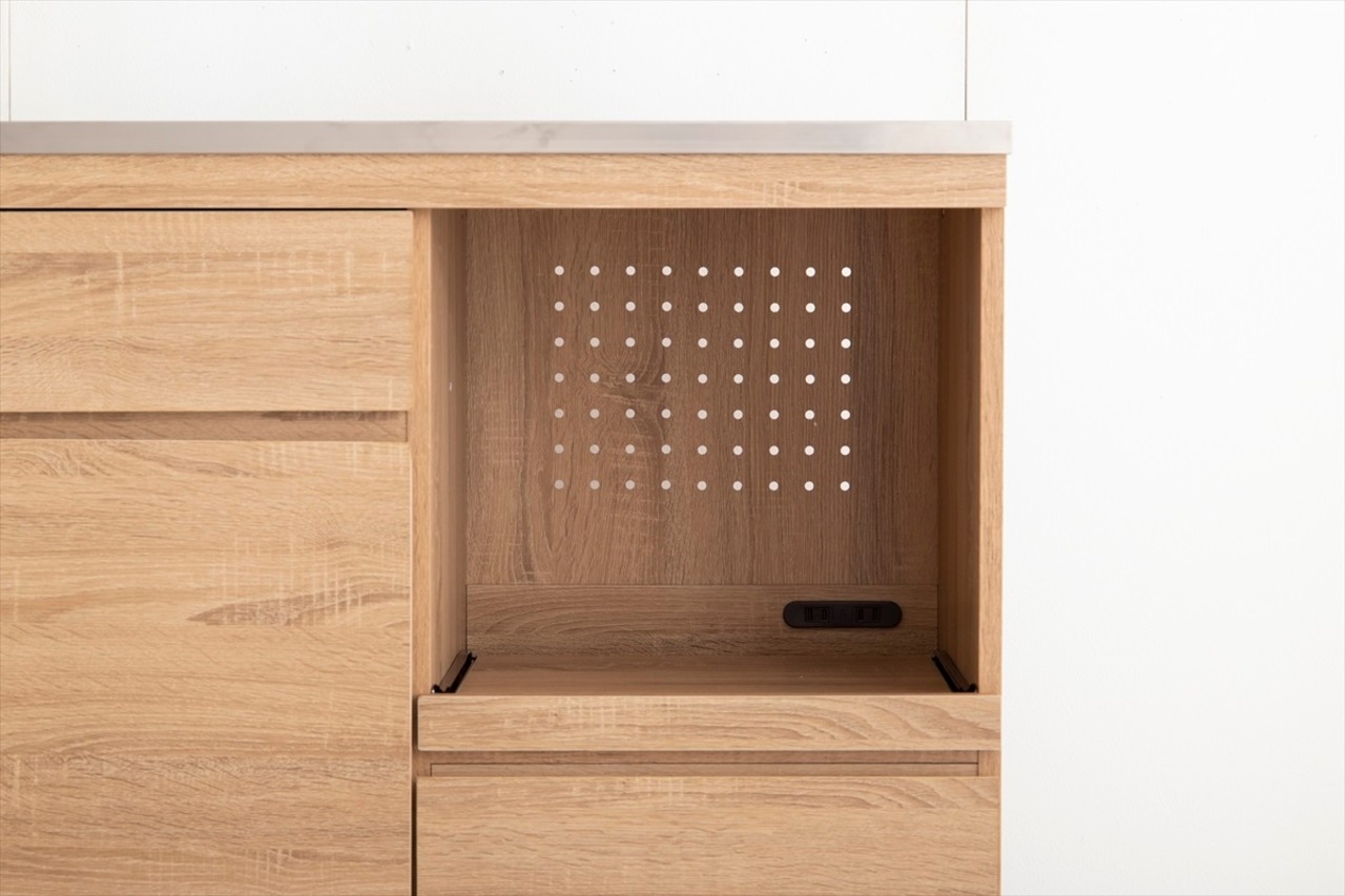 【幅90cm】Feliz ステンレス天板レンジ台