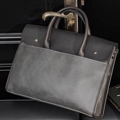 retro briefcase handbag 00386