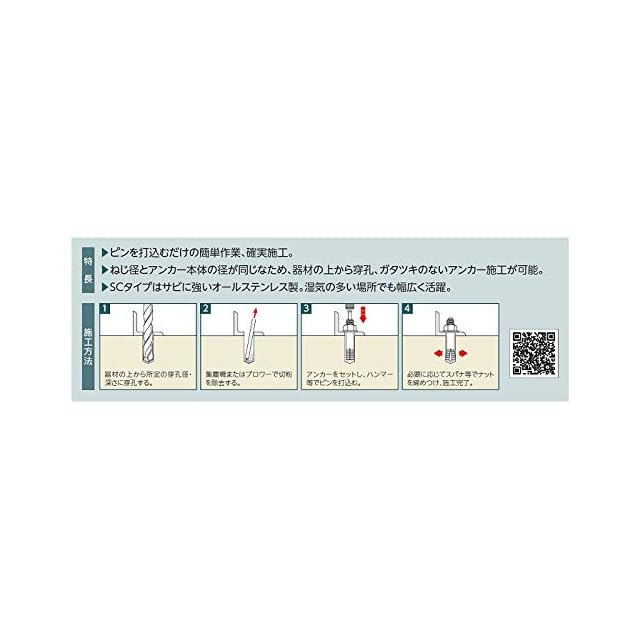 もるも出品 ユニカ ルーティアンカー ステンレス SC－1060 | PAY ID