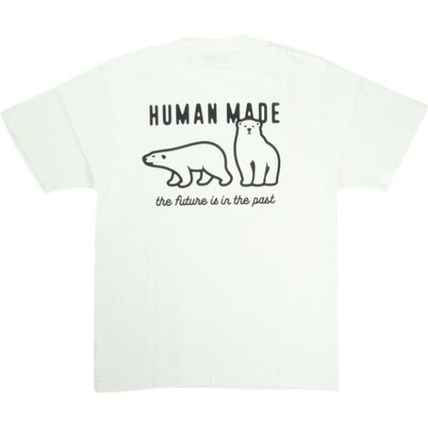 HUMAN MADE シロクマ Tシャツ 25SS 黒 L 美品 GRAPHIC T-SHIRT】 RELEASE DATE : 11:00am (JST) 04/12/2025