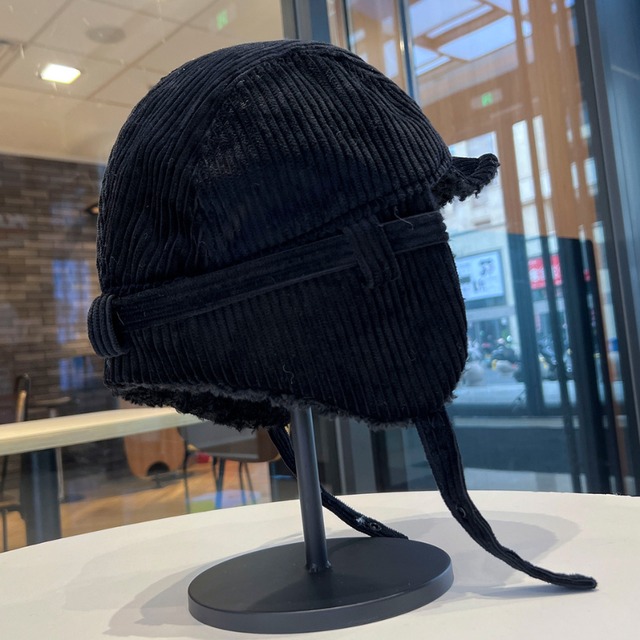 ear-flap corduroy cap　J00288