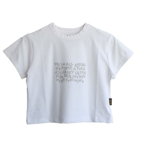 ranor(ラナー) CROPPED T-SHIRT(WOMEN'S) WHITE