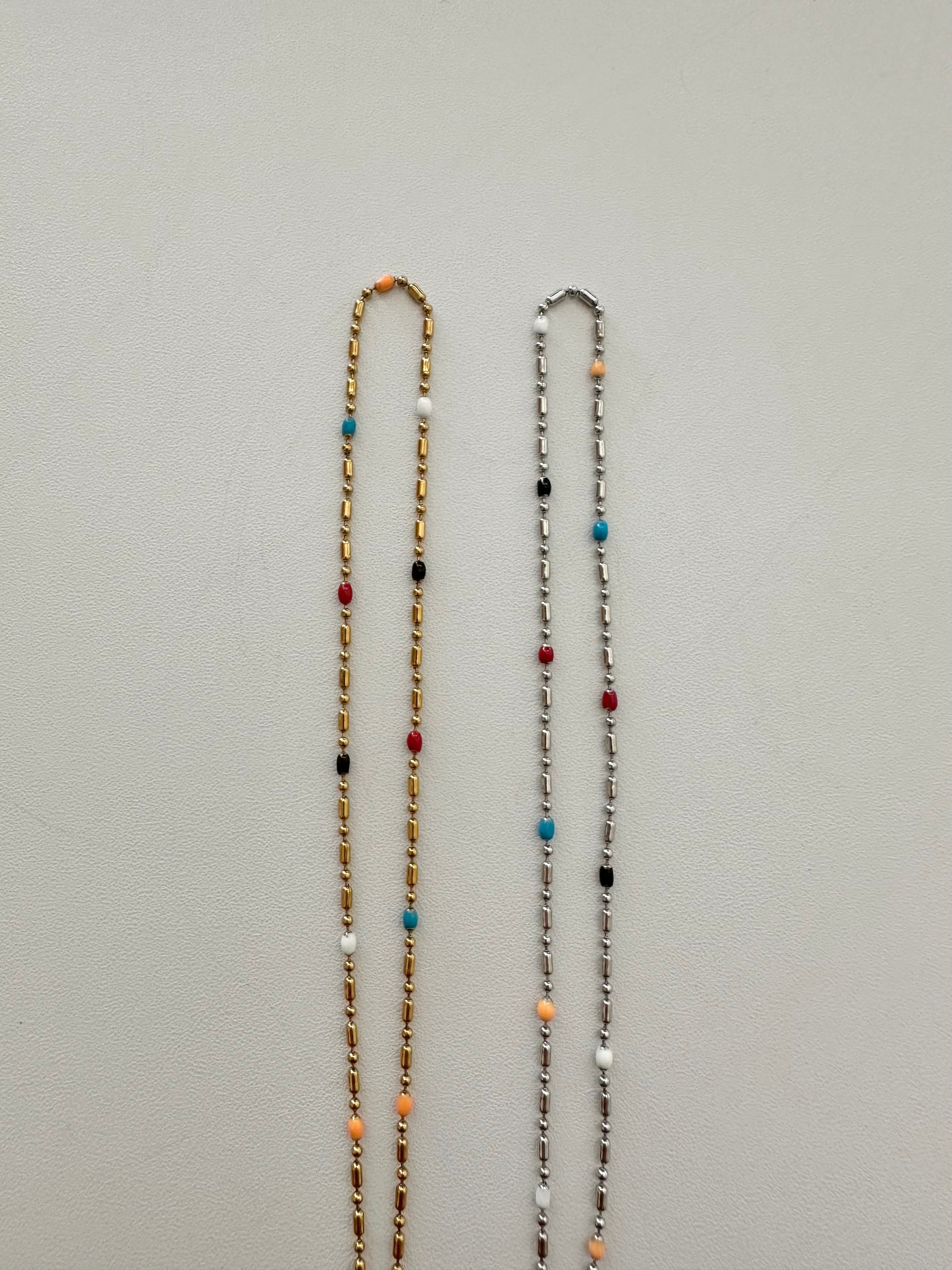 ランバン 2016SS マルチビーズネックレス ランバン 2016SS マルチビーズネックレス