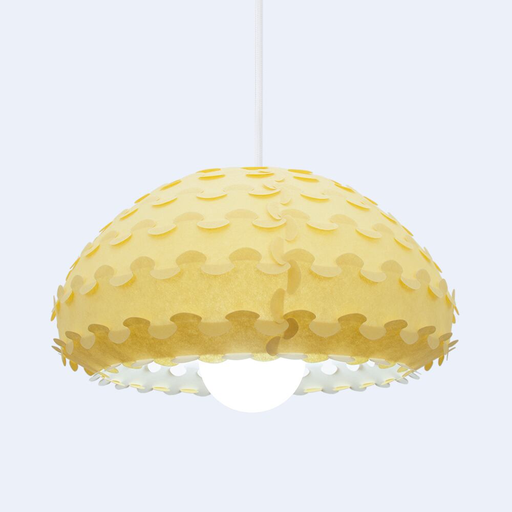 イエローペンダントランプシェード | Kasa Yellow | 24d-studiostore